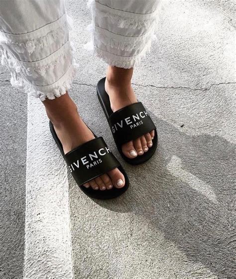 designer slides women's givenchy|Givenchy slides sale women.